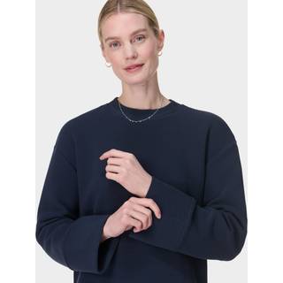 Sweaty Betty Sweaty Betty Blue Peaceful Ribbed Sweatshirt