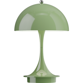 Panthella 160 Portable V3 bord- / batterilampe, opaque moss grøn