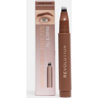 Revolution Instant Brow Hair Pen Cool Brown