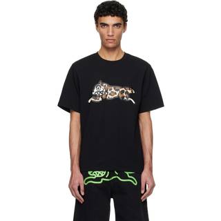 ICECREAM Running Dog T-Shirt, Black