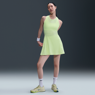 Nike Victory Dri-FIT-tenniskjole til kvinder - gul - XS (EU 32-34)