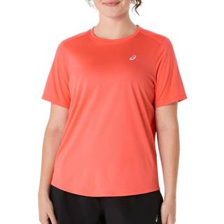 Asics Women's Core S/S Top Løbeshirt Damer størrelse L farve rød