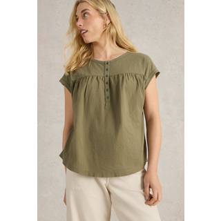 White Stuff White Stuff Green Bethany Blouses