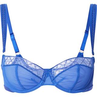 Triumph Palina Cosmic Heartbeat WH BH med bøjle, blå, Størrelse: 75C, Dame