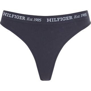 Logo Ribbed Thong