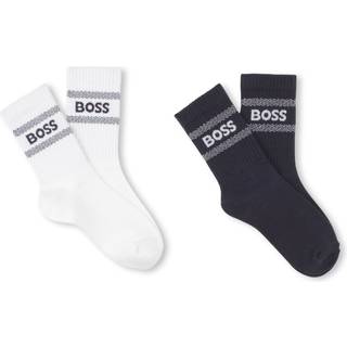 BOSS BOSS Blue Logo Socks 2 Pack