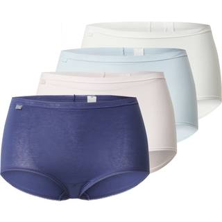 Sloggi 4-pak Basic Plus Maxi Panty - Pink/Blue - 46 * Kampagne *
