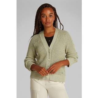 Mouline Cardigan Jumper - White - XXL