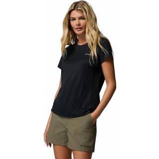 Columbia Women's Zero Rules Light S/S Crew Funktionsshirt Damer størrelse M farve sort