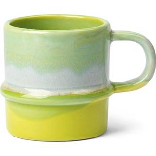 X KimPop Poppery Krus, Apple Green/Mint, 35 cl