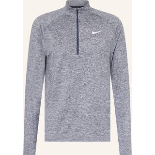 Nike Stride Dri-Fit 1/2-Zip Midlayer Running Top Løbeshirt Herrer størrelse S farve grå