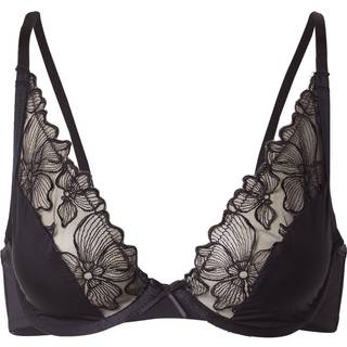 Hunkemöller Jemima BH med bøjle, sort, Størrelse: 75E, Dame