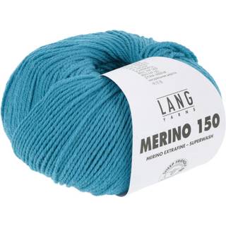 Lang Yarns Merino 150 178 Indhold: 100% Superwash merinould Vægt/længde: 50 g = ca 150 meter Anbefalede pinde: 3.00-3.50 mm Strikkefasthed: 10 x 10 cm = 27 m x 37 p Vask: Maskinvask 30 ℃ / Tåler ikke tørretumbling / Brug aldrig skyllemiddel.
