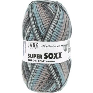 Lang Yarns Super Soxx Color 4-ply 476 Indhold: 75% ny uld, 25% polyamid Vægt/længde: 100 g = ca. 420 meter Anbefalede pinde: 2.5-3.5 mm. Strikkefasthed: 10 x 10 cm = 30 m x 41 p Vask: Maskinvask 40 ℃ / Kan tørretumbles / Brug aldrig skyllemiddel.