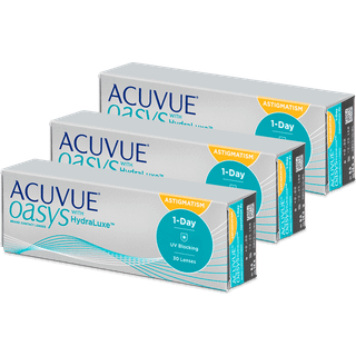 Acuvue Oasys 1-Day with HydraLuxe for Astigmatism (90 linser)