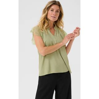 Cream CRNola Bluse - Grøn - Str 36 - Damer