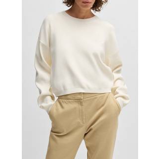 Rundhalset sweater med dobbelt B-monogram