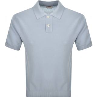 Levis Short Sleeved Knit Polo Blue