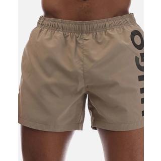 Hurtigtørrende badeshorts med lodret logoprint