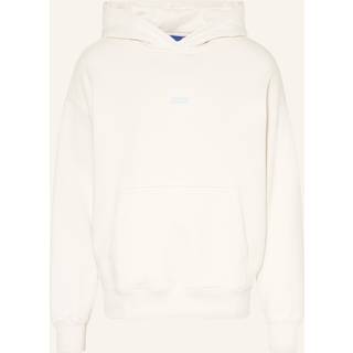 HUGO Blue Nazardo Hoodie White