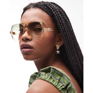 Le Specs Fortune Teller Sand/Jade Grad Lens