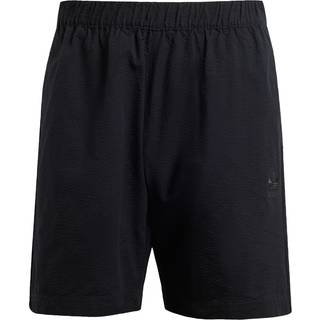 Essentials Seersucker shorts - Black - XS