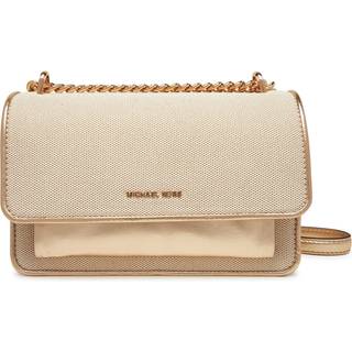 Michael Kors Claire Skuldertaske guld