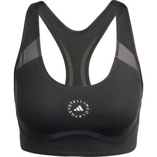 adidas by Stella McCartney TruePurpose Power Impact Training Medium Support bh - Black - M (C-D)