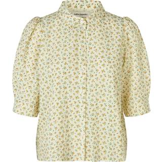Lollys Laundry Bonoll Shirt Ss Skjorter 25107-1006 39 Yellow (XL)