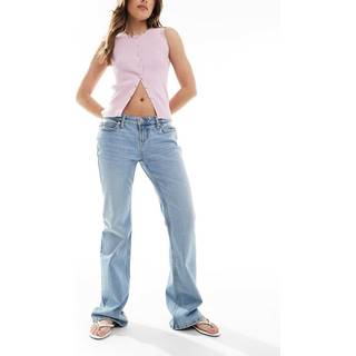 Cotton On Cotton On Blue Low Rise Bootcut Jeans