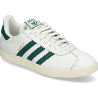Gazelle sko - Core White / Collegiate Green / Cream White - 35 1/2