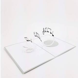 Pop Card Express Musical Not