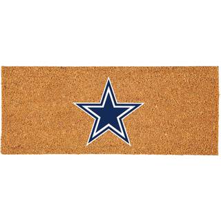 Team Sports America NFL Dallas Cowboys Coir Doormat Officiel Officiel Team Team Logo Ekstra stor hoveddør Mat udendørs indendørs indgangstæppe.