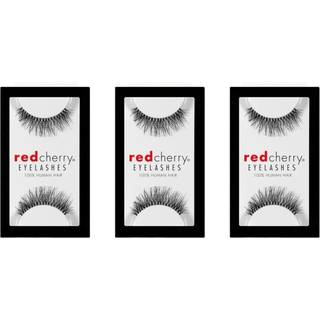 R?de kirseb?r ?jenvipper #213 (3 par pakker)