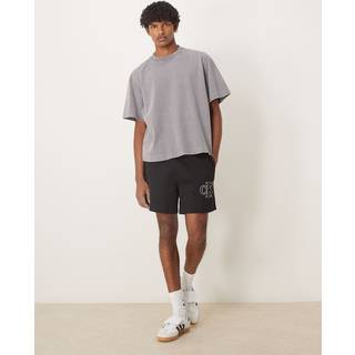 Double Rib Logo Short - Black - 2XL
