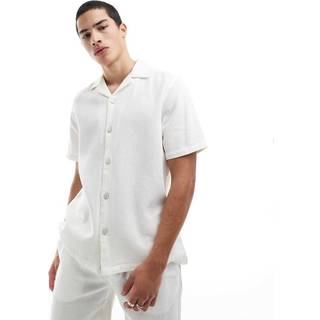 ONLY & SONS Bertil Waffle SS Resort Shirt Cloud Dancer