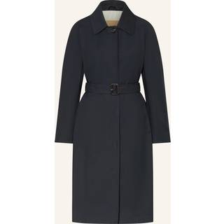 Max Mara Orleans cotton-blend twill coat - blue - S