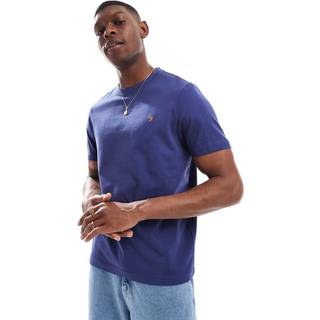 Farah Danny Regular Fit T Shirt Sigil Blue