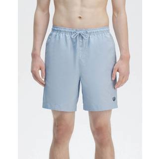 Fred Perry Herren Badeshorts blau unifarben