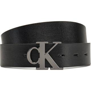 Leather Reversible Logo Belt - Purple - 135 cm