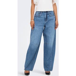 Onlhorseshoe Mellemhøj Talje Barrel Fit Jeans