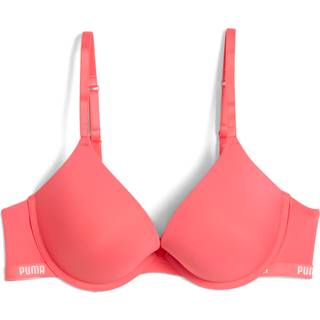 Women&#39;s Puma&#39;s Push-up Bra 1 Pack, Pink, Size 32B, Clothing - Coral - 32B