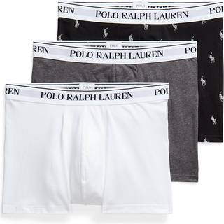 Polo Ralph Lauren Herren Trunks grau,schwarz,weiß Baumwolle & Mix unifarben