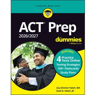 ACT Prep 2026/2027 For Dummies