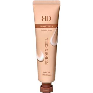 Blanc Dubu Nuborn Cell Donkey Milk Collagen Cream | Øjeblikkelig glød med 10% æselmælk | Type 1 kollagen til synligt glat og duggende hud | Alle
