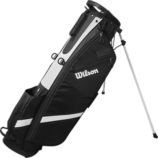 Wilson QS Stand Bag BLACK/WHITE