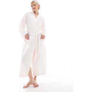 Loungeable Loungeable Pink Waffle 100% Cotton Robe