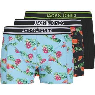 Jack & Jones Watermelon Trunks 3-Pack Black