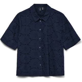 VERO MODA Vmhay New Ss Shirt Navy Blazer XL