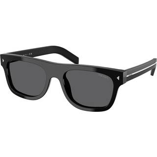 Prada PR B12SF Asian Fit 16K731 55 Solbriller Mænd Black - Black - 55mm